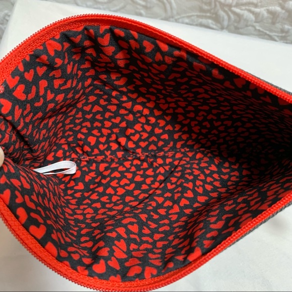 BRIGHTON Leopard Heart 2020 Cosmetic Pouch Bag - Picture 3 of 4